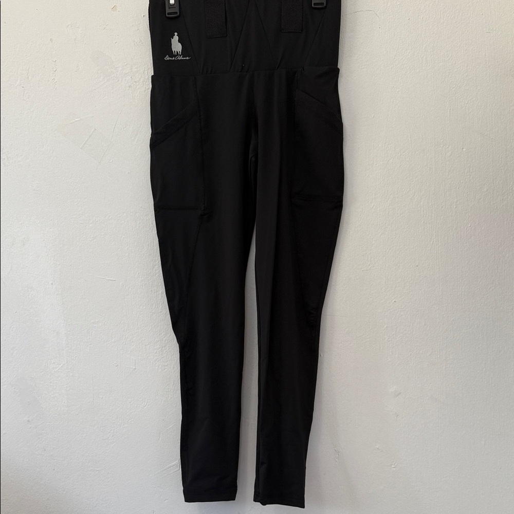 Dene Adams Leggings Womens Large Black Concealed Carry Holster Pockets USA